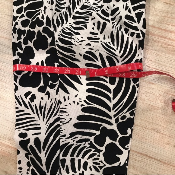 Talbots Tropical Print Pant - Picture 6 of 7